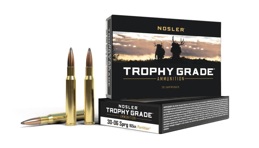 Nosler 30-06 Springfield 165gr Partition Trophy Grade Ammunition (20ct) - 61018