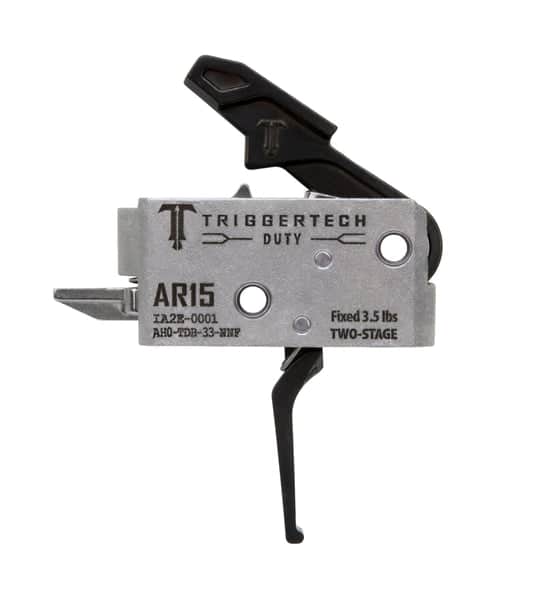 TriggerTech AR-15 Duty Trigger - PVD Black Flat - AH0-TDB-33-NNF