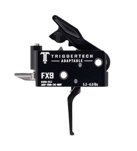 TriggerTech FX9 Adaptable Trigger - PVD Black Flat - ARF-TBB-36-NNF