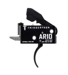 TriggerTech AR-10 Adaptable Trigger - PVD Black Curved - ART-TBB-25-NNC