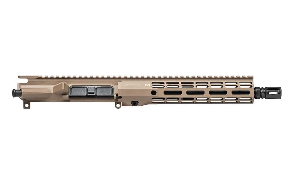 Aero Precision M4E1-T Complete Upper, 10" 300 Blackout Pistol Barrel, 9.3" ATLAS R-ONE MLOK HG - FDE Cerakote