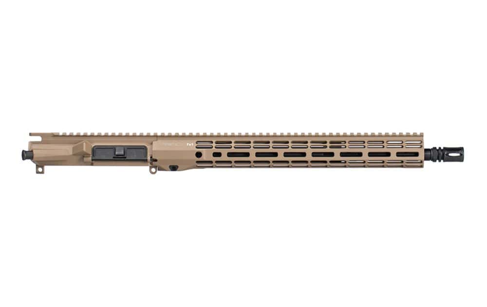 Aero Precision M4E1-T Complete Upper, 16" 5.56 HBAR Mid Barrel, 15" ATLAS R-ONE MLOK HG - FDE Cerakote Aero Precision M4E1-T Complete Upper, 16" 5.56 HBAR Mid Barrel, 15" ATLAS R-ONE MLOK HG - FDE Cerakote Aero Precision Complete Upper - APAR700715M97|16" 5.56 HBAR Mid Barrel