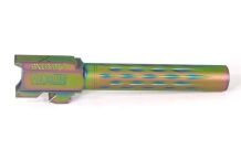 Faxon Flame Fluted Chameleon Barrel For Glock 17