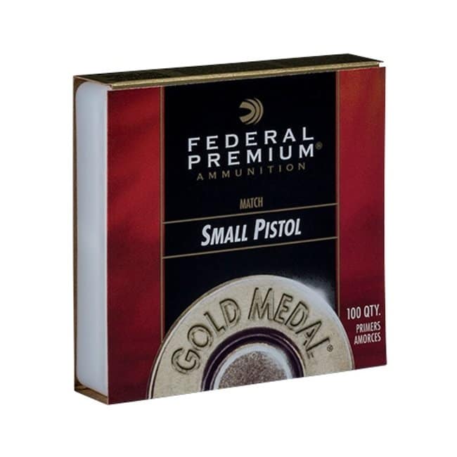 Federal Gold Medal Small Pistol Match Primers