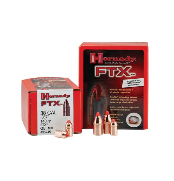 Hornady 45 Cal 200gr FTX (460 S&W)