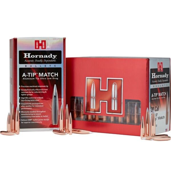 Hornady 7Mm 166Gr A-Tip Match Hornady 284 Cal 7Mm 190Gr A-Tip Match Bullets Hornady 284 Cal 7Mm 166Gr A-Tip Match