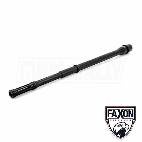 Faxon 16" Gunner Profile AR15 Barrel, 5.56 NATO w/ Integral Slim Flash Hider 15a58m16ngq-imdf