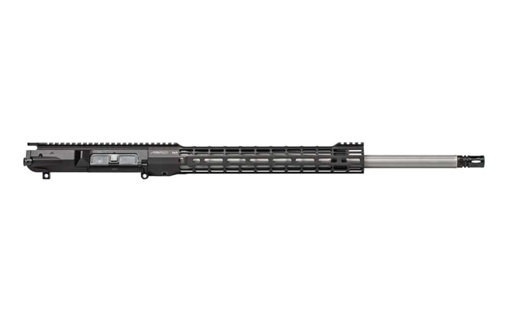 Aero Precision M5 Complete Upper, 22" 6.5 CM SS Fluted Barrel, 15" ATLAS S-ONE MLOK HG - Anodized Black APAR538105M70