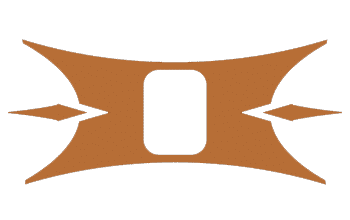 Outerwild Outpost Logo Orange