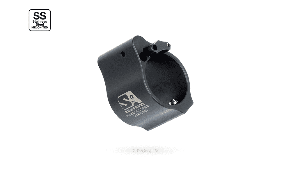 Superlative Arms .936" Adjustable Gas Block, Set Screw Mount, Melonite Finish SABO-DI-936SM