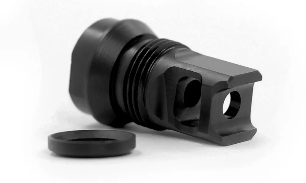 Breek Arms 5.56 NATO 2BO-S Short Muzzle Brake Single Port
