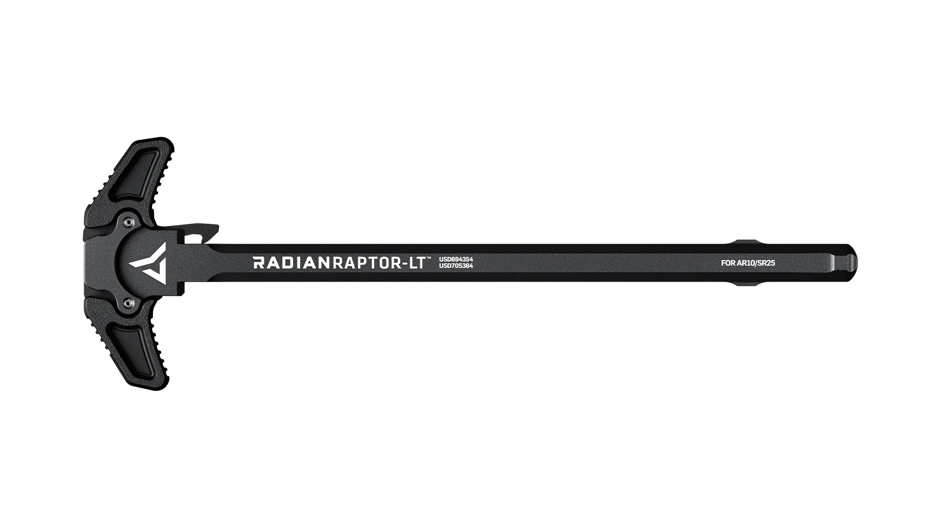 Radian Raptor-LT AR10 Ambi Charging Handle - Black R0151 Black AR10
