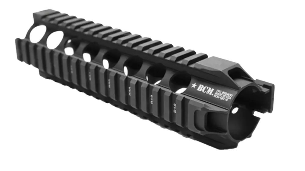 Bravo Company QRF 8" AR-15 Free Float Handguard – Black-BCM-QRF-8-556-BLK