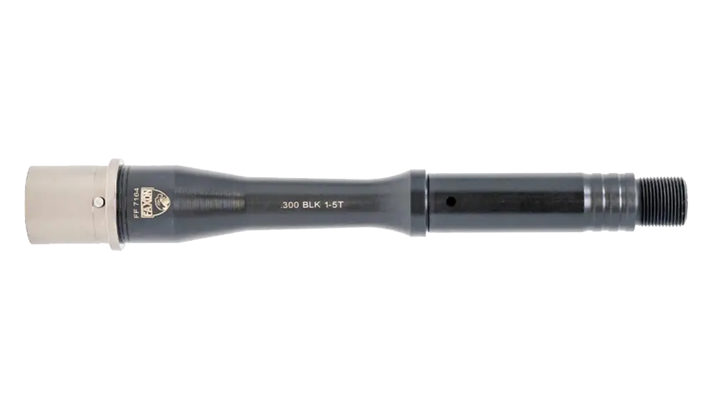 Faxon Match Series 7.5" Gunner .300 BLK 416R SS QPQ Nitride 5R Pistol-Length Barrel-15B35P7NGQ-5R-NP3