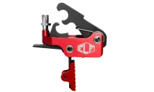 SE-R-S-FA Elftmann ELF-SE | AR-10 Drop-In Trigger w/ FA Knob | Straight | 2.75 lb | Red.webp