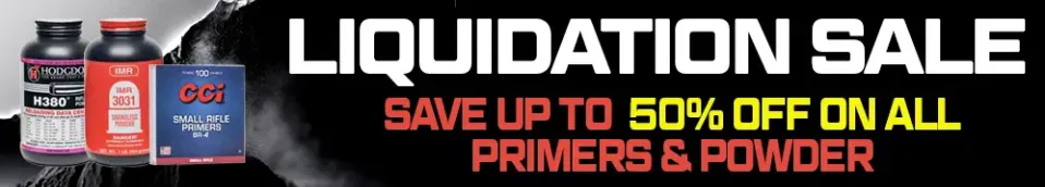 Primers and Powder Sale