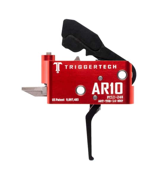 Triggertech Ar-10 Diamond Trigger - Pvd Black Flat - Art-Trb-14-Nnf