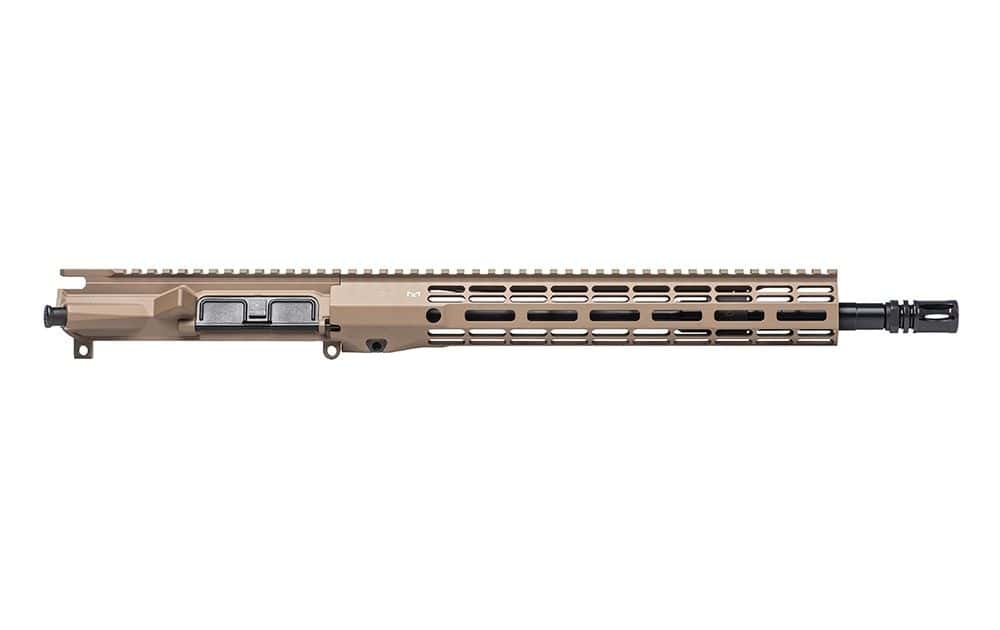 Aero Precision Complete Upper - Apar700714M5 Aero Precision M4E1-T Complete Upper, 14.5&Quot; 5.56 Nato Mid Barrel, 12.7&Quot; Atlas R-One Mlok Hg - Fde Cerakote