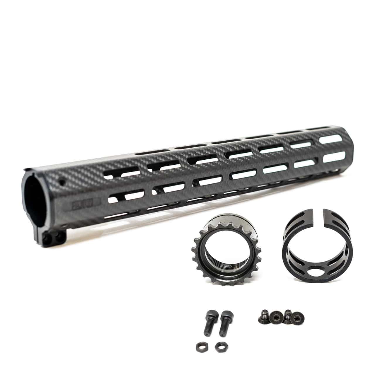 Faxon Ar-15 13&Quot; Carbon Fiber M-Lok Handguard Ffhgmlok13C1