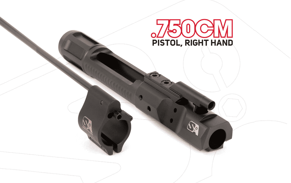 Superlative Arms .750 Clamp On DI Builders Kit, Pistol Length