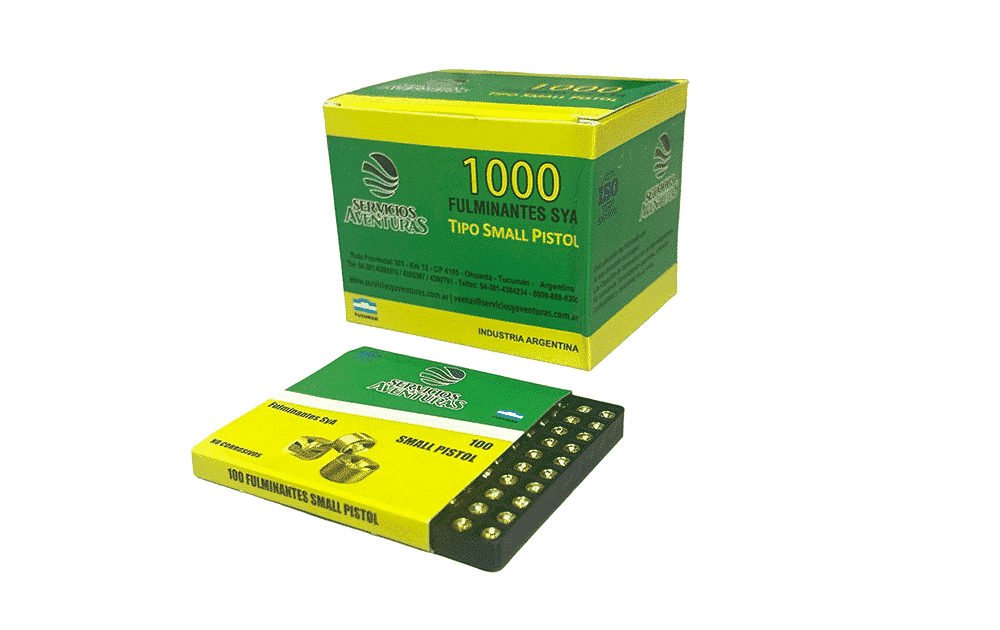 Servicios Adventuras Small Pistol Primers