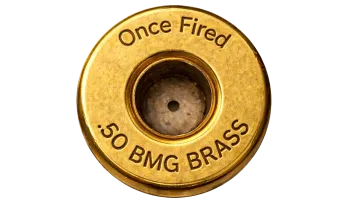 Once Fired 50 Bmg Brass