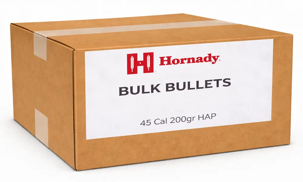 Hornady 45 Cal 200Gr Hap (Bulk / Oem)