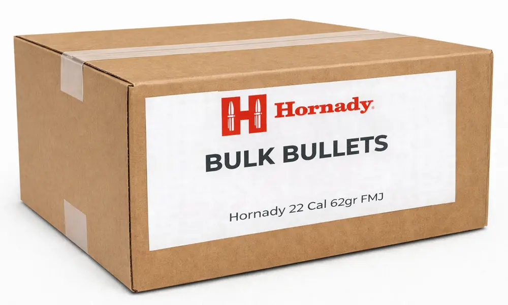 Hornady 22 Cal 62Gr Fmj (Bulk / Oem)