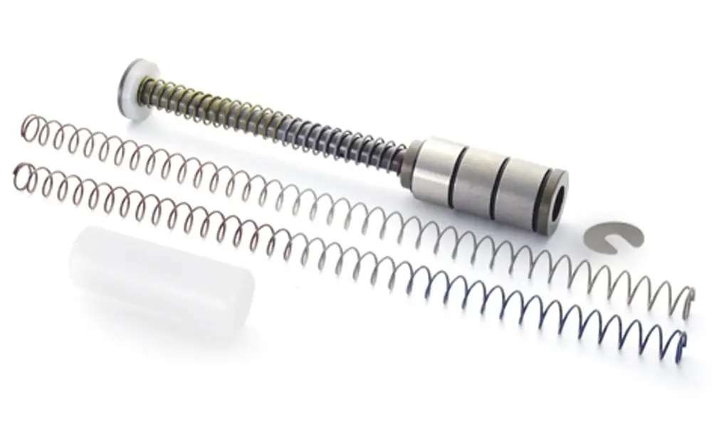 JP Enterprises AR-10 Silent Captured Spring Builder Kit H2 Buffer, Gen 2