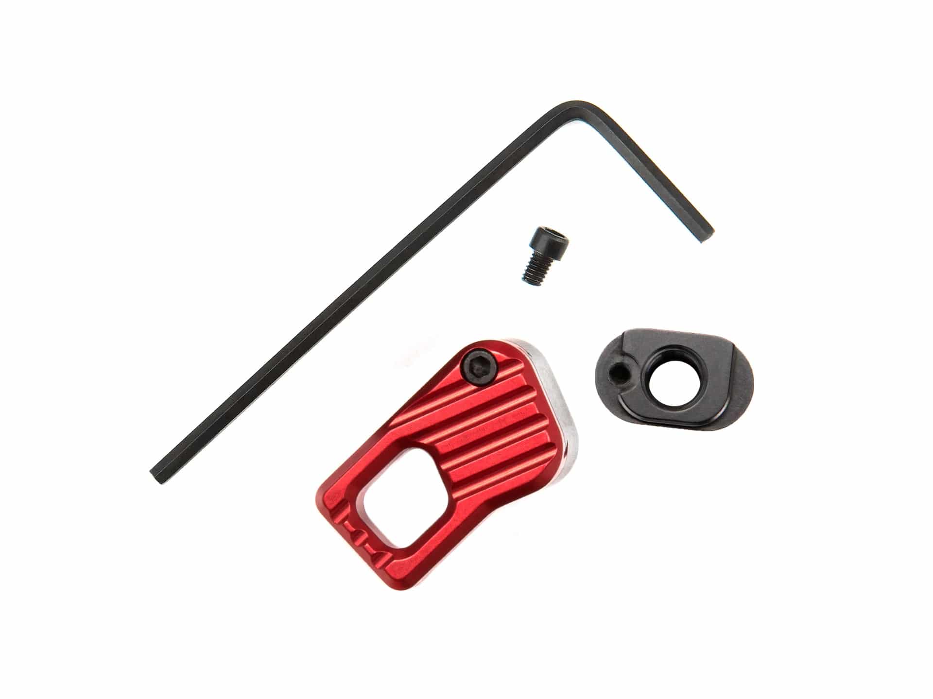 Battle Arms Development Large Enhanced Modular Mag Release, Red
