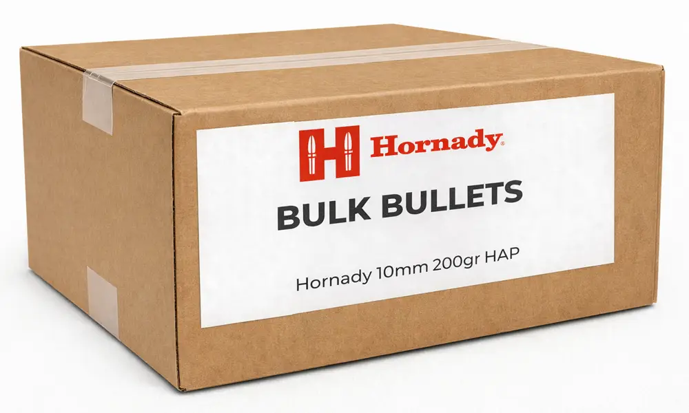 Hornady 10mm 200gr HAP (Bulk / OEM)