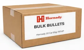 Hornady 22 Cal 55gr BTHP (Bulk / OEM)