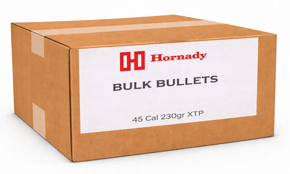 Hornady 45 Cal 230gr XTP (Bulk / OEM)