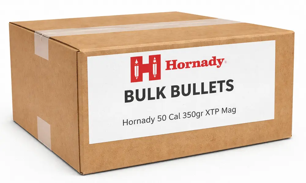 Hornady 50 Cal 350gr XTP Mag (Bulk / OEM)