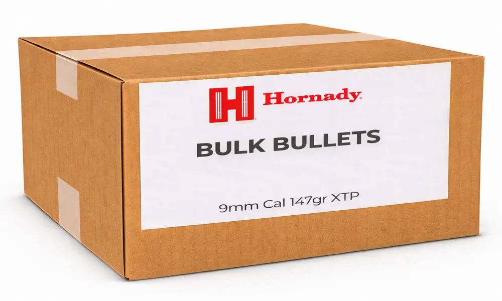 Hornady 9mm Cal 147gr XTP (Bulk / OEM)