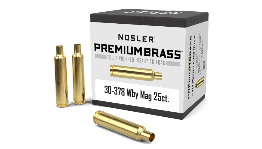 Nosler 30-378 WBY Premium Brass (25ct)