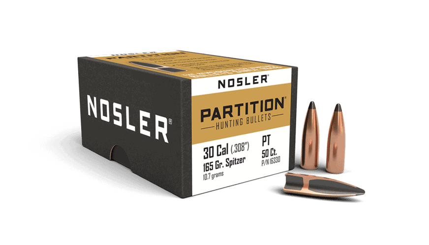 Nosler 30 Cal 165Gr Partition (50Ct)