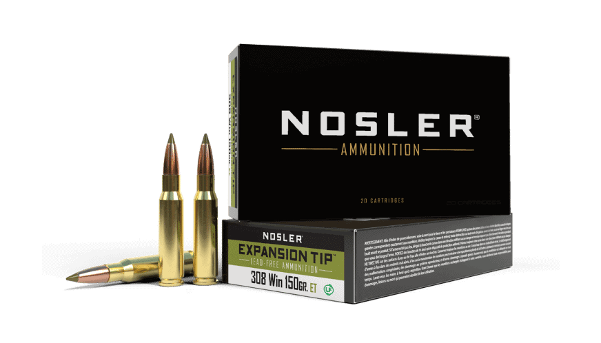 Nosler 308 Win 150gr Expansion Tip Ammunition (20ct)