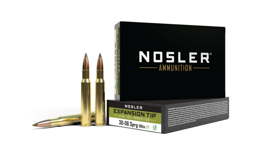 Nosler 30-06 Springfield 168gr Expansion Tip Ammunition (20ct)