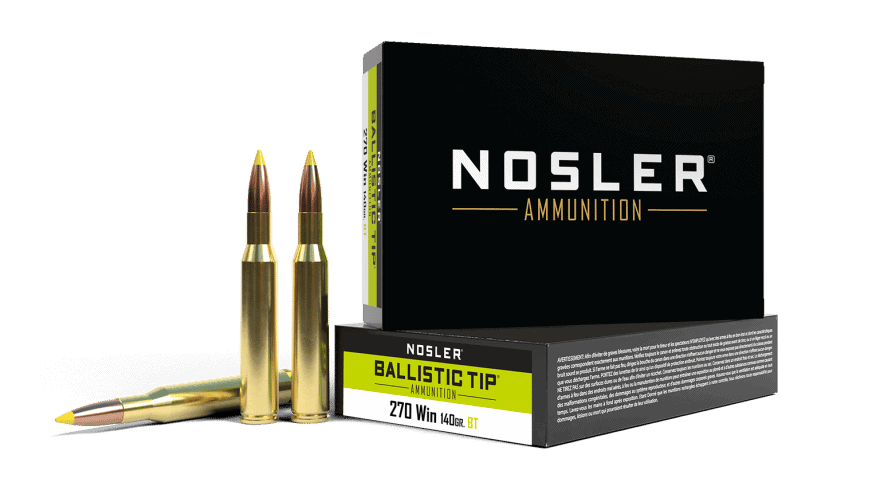 Nosler 270 Win 140gr Ballistic Tip Hunting Ammunition (20ct)