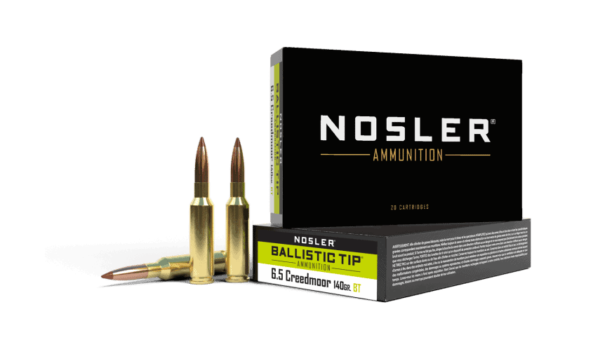 Nosler 6.5 Creedmoor 140gr Ballistic Tip Hunting Ammunition (20ct)