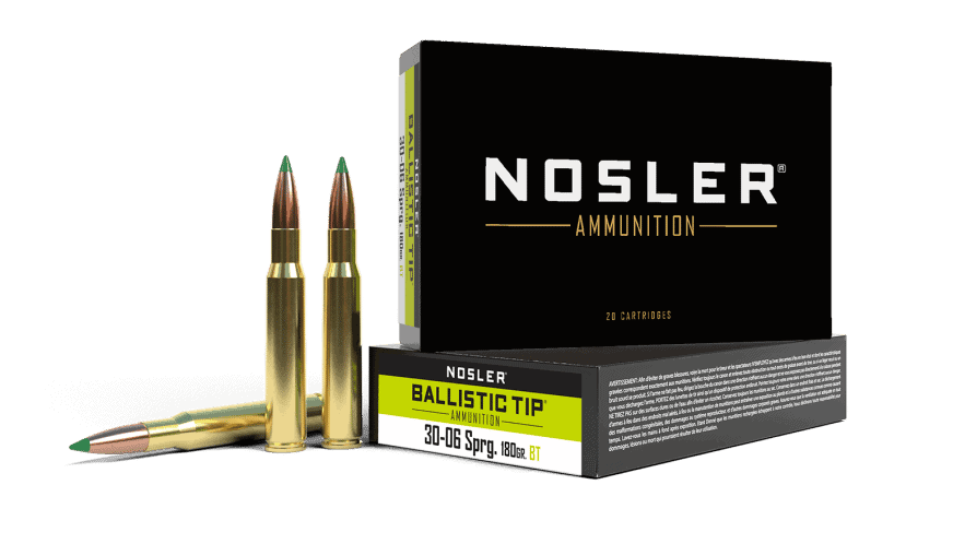 Nosler 30-06 Springfield 180gr Ballistic Tip Hunting Ammunition (20ct)