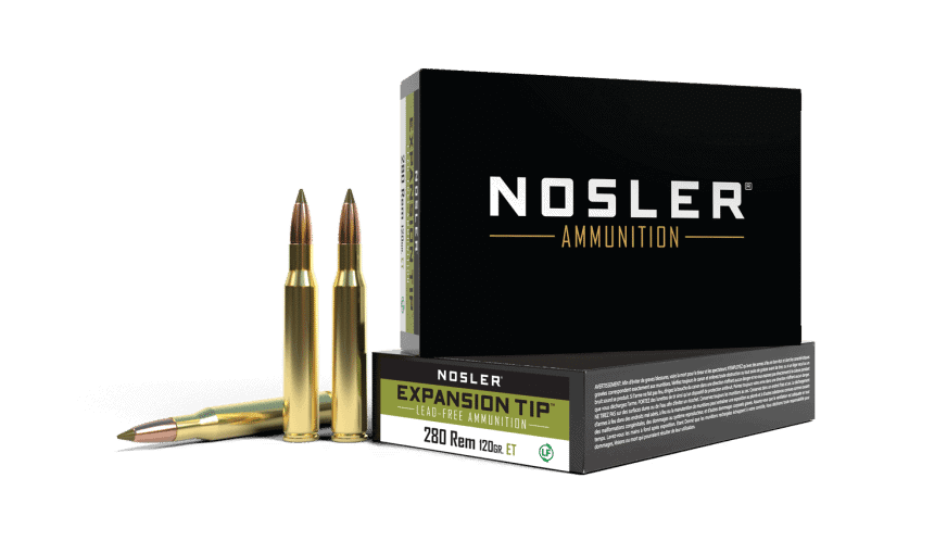 Nosler 280 Rem 140gr Expansion Tip Ammunition (20ct)