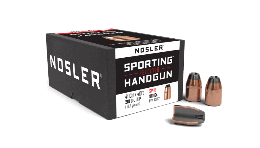 Nosler 41 Cal 210gr JHP Sporting Handgun (100ct)