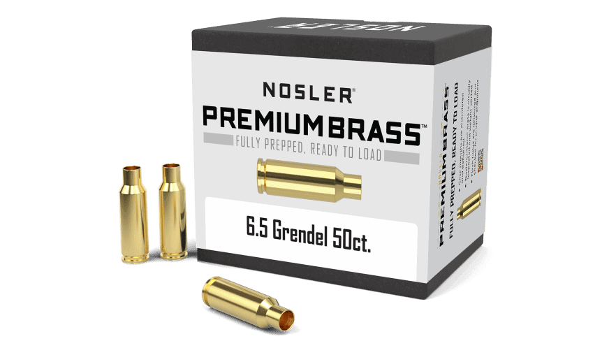 Nosler 6.5mm Grendel Premium Brass (50ct)