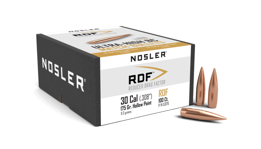 Nosler 30 Cal 175gr RDF (100ct)