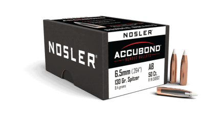 Nosler 264 Cal 6.5mm 130gr AccuBond (50ct)