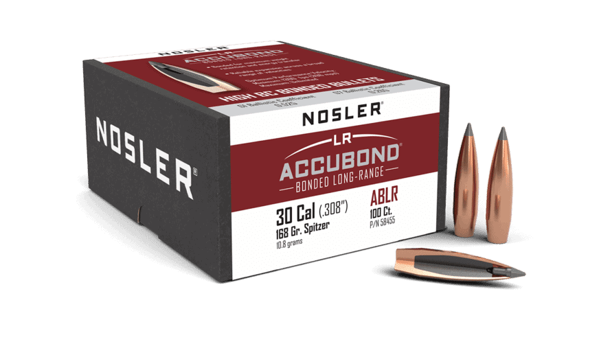Nosler 30 Cal 168Gr Accubond Long Range (100Ct)