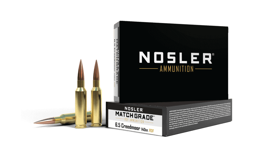 Nosler 6.5 Creedmoor 140gr RDF Match Grade Ammunition (20ct)