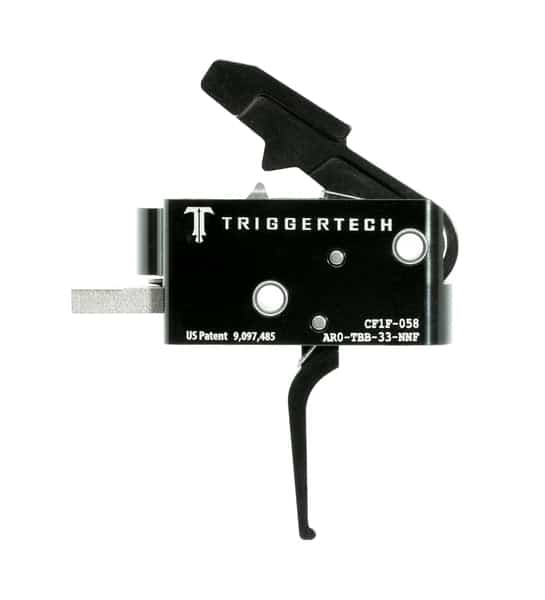 TriggerTech AR-15 Competitive Trigger, PVD Black Flat